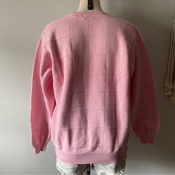 Vintage Pink Crewneck Sweater - Picture 2 of 8